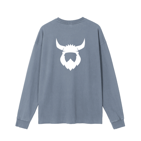 Viking Long Sleeve Tee — Sky Blue