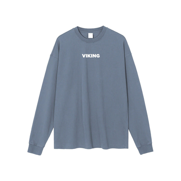 Viking Long Sleeve Tee — Sky Blue