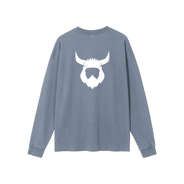 Viking Long Sleeve Tee — Sky Blue