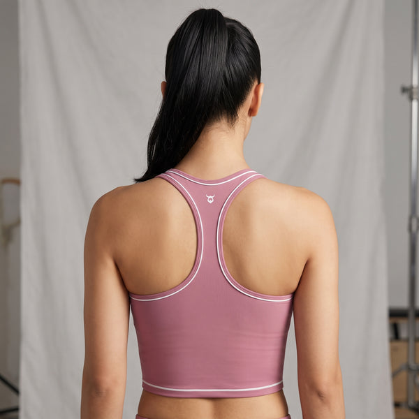 Women’s Topstitching Viking Yoga Tank Top - Model Wearing