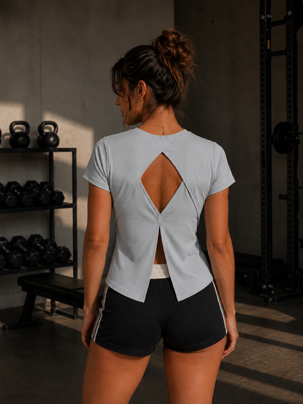 Women's Viking Training T-Shirt - Model Wearing