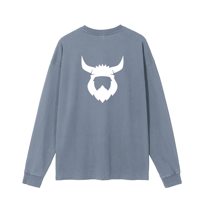 Viking Long Sleeve Tee — Sky Blue