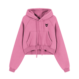 Snow Washed Cropped Hoodie