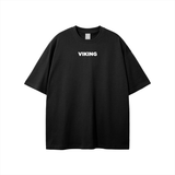 Viking Oversized T-shirt | Black | Large Box Logo