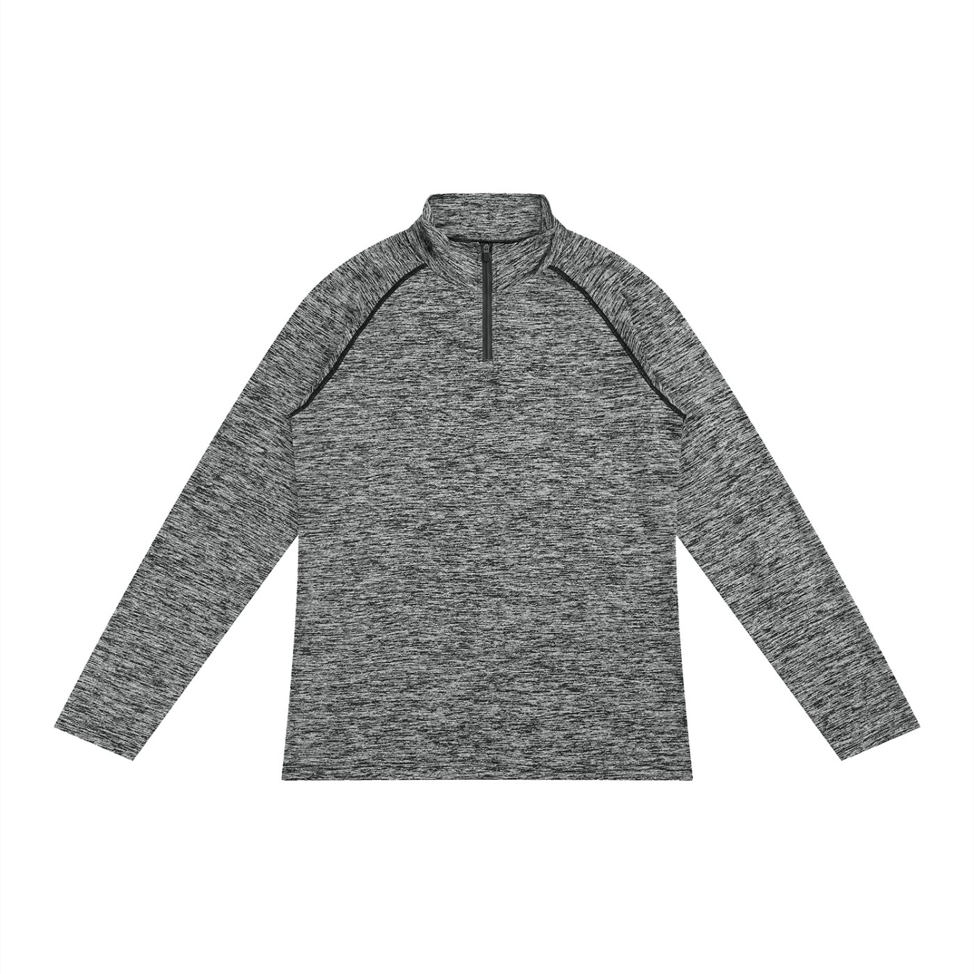 Men's Quarter-Zip Viking Performance Long Sleeve T-Shirt