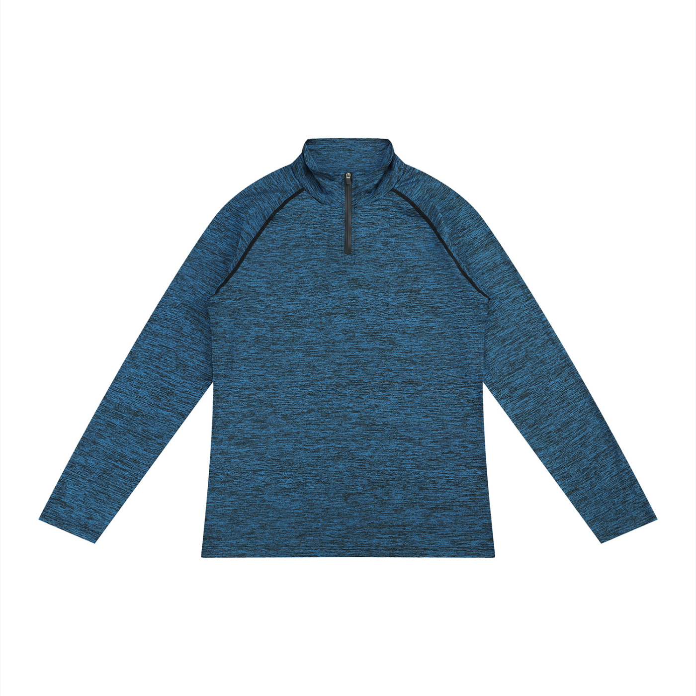 Men's Quarter-Zip Viking Performance Long Sleeve T-Shirt