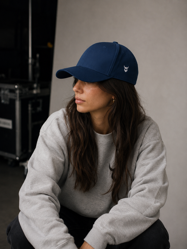 Side Viking Flex Fit Hat - Model Wearing